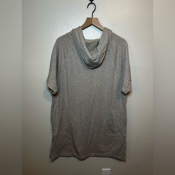 Athleta Cabana Nep Tunic Hoodie Shadow Olive Multi Nep - Picture 5 of 6